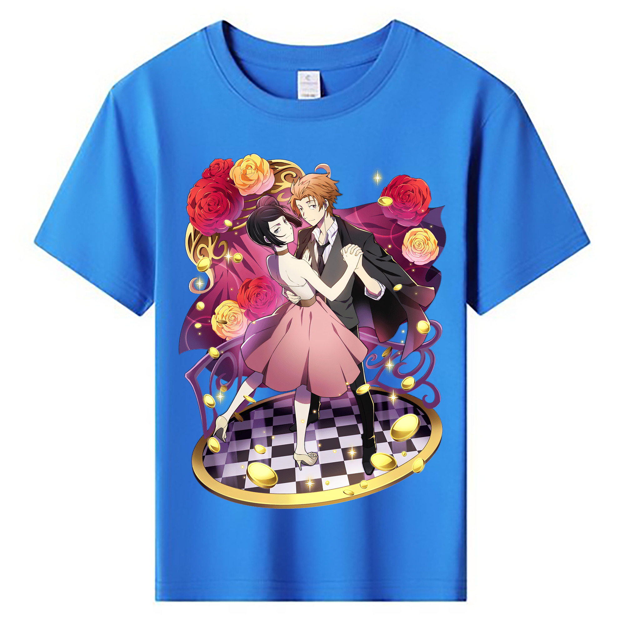 （画像用） 文豪ストレイドッグス Bungo Stray Dogs 綿100％キッズTシャツ（フロントプリント）